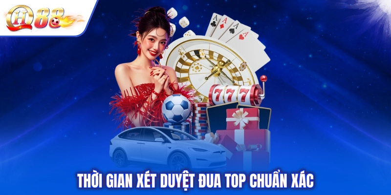 Thời gian xét duyệt đua top chuẩn xác